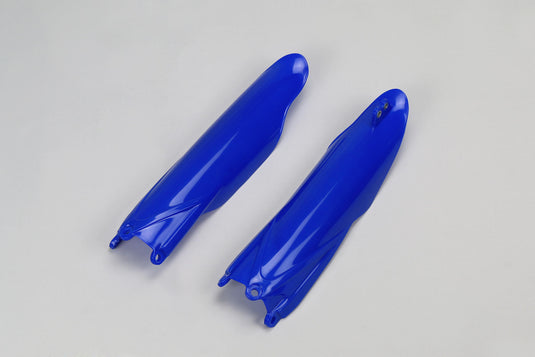 Ufo plast voorvork bescherming fork protectors ufo yamaha blue