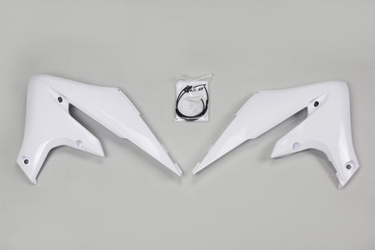 Ufo plast kühlerabdeckung radiator covers ufo yamaha white