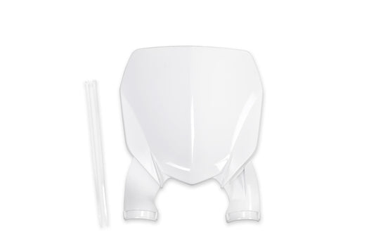 Ufo plast startnummerntafel start number plate ufo yamaha white
