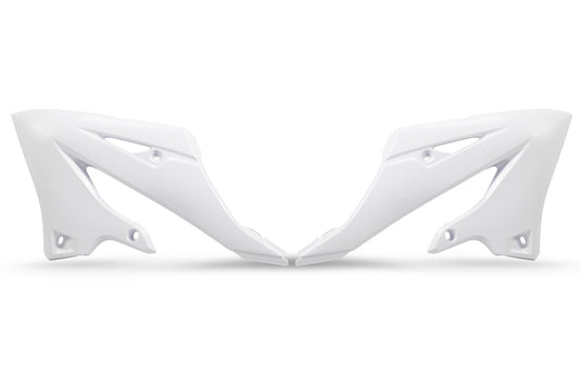Ufo plast kühlerabdeckung radiator covers ufo yamaha white