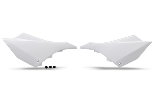 Ufo plast seitenverkleidung side covers ufo yamaha white