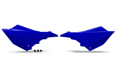 Ufo plast seitenverkleidung side covers ufo yamaha blue