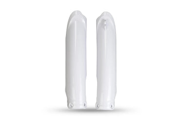 Ufo plast gabelprotektor fork protectors ufo yamaha white