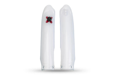 Ufo plast gabelprotektor fork protectors ufo yamaha white