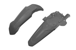 Ufo plast kotflügelsatz mudguard set ufo yamaha grey