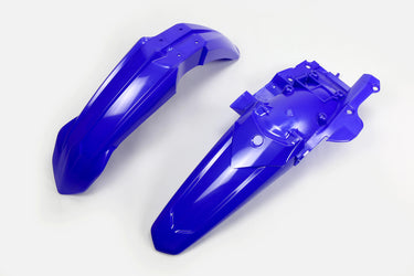 Ufo plast kotflügelsatz mudguard set ufo yamaha oem blue
