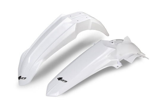 Ufo plast kotflügelsatz mudguard set ufo yamaha white