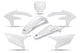 Ufo plast verkleidungssatz trim kit ufo yamaha white