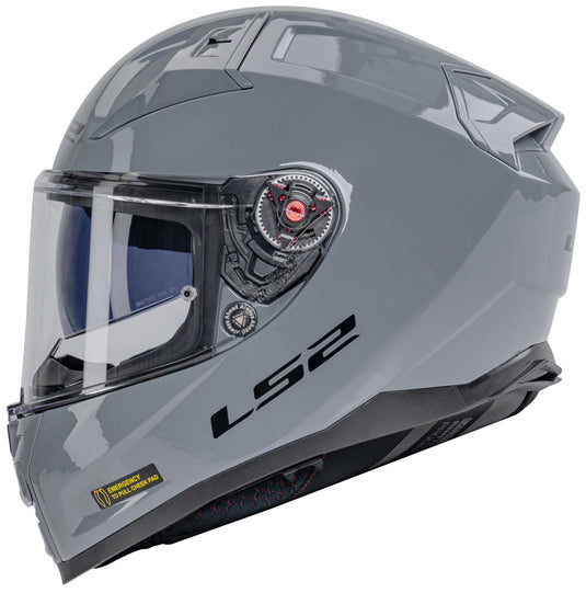 Ls2 integraalhelm ff811 vector ii solid helmet ff811 vect. ii solid m grey