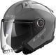Ls2 jethelm of603 infinity ii solid helmet infinity ii gray gr. xxl