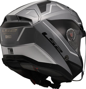 Ls2 jethelm of603 infinity ii veyron helmet infinity ii gray white gr. xs