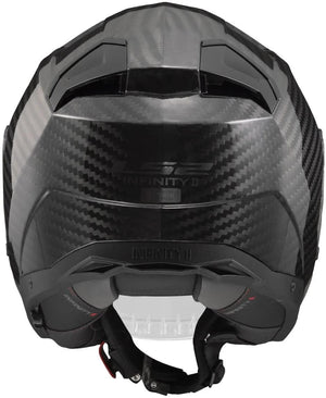Ls2 jethelm of603 infinity ii carbon solid helmet infinity ii carbon black gr. 3xl