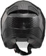 Ls2 jethelm of603 infinity ii carbon solid helmet infinity ii carbon black gr. xxl