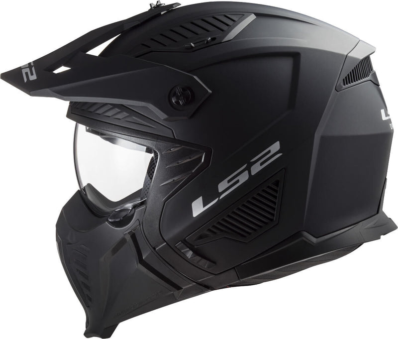 Load image into Gallery viewer, Ls2 modulaire helm of606 drifter solid helmet of606 drifter solid m matt black
