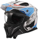Ls2 modulaire helm of606 drifter devor helmet of606 drtifer devor l white blue matt