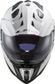 Ls2 endurohelm mx701 explorer solid helmet explorer white gr. m