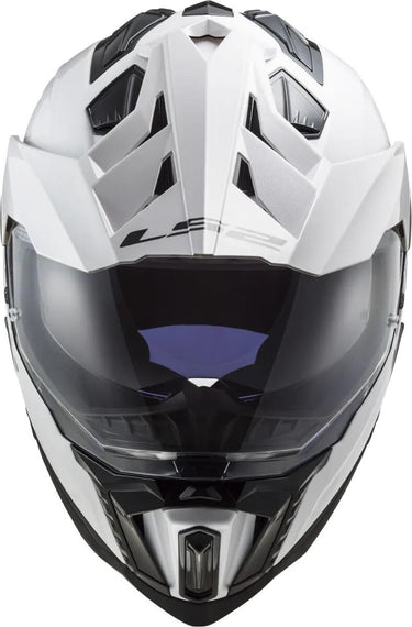 Ls2 endurohelm mx701 explorer solid helmet explorer white gr. xl