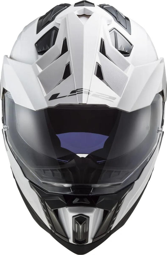 Ls2 endurohelm mx701 explorer solid helmet explorer white gr. xl