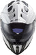 Ls2 endurohelm mx701 explorer solid helmet explorer white gr. 3xl