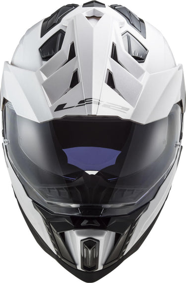 Ls2 endurohelm mx701 explorer solid helmet explorer white gr. l