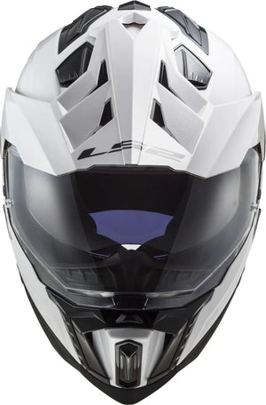 Ls2 endurohelm mx701 explorer solid helmet explorer white gr. xs