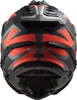 Ls2 endurohelm mx701 explorer alter helmet explorer age bw neonorange matt gr.l