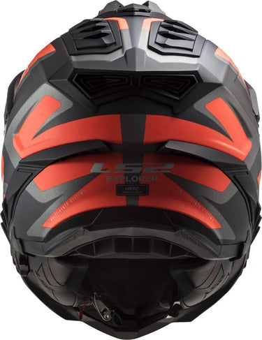 Ls2 endurohelm mx701 explorer alter helmet explorer age bw neonorange matt gr.xl