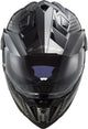 Ls2 endurohelm mx701 explorer carbon solid helmet explorer carbo black gr. m