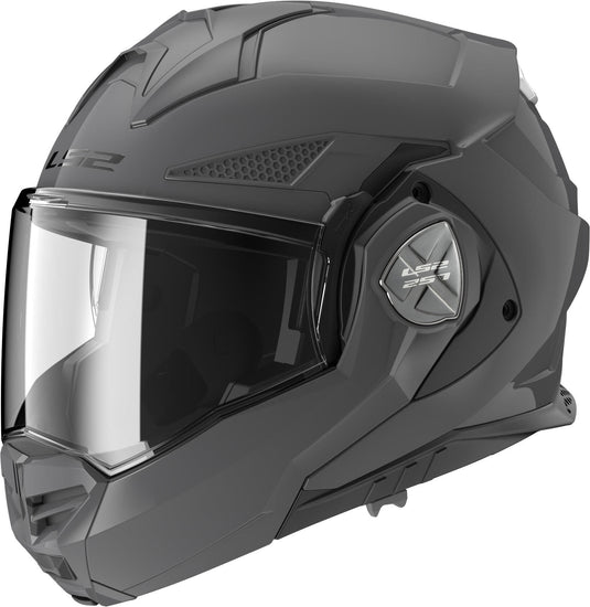 Ls2 opklaphelm ff901 advant x solid helmet advant x gray gr. xl