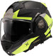 Ls2 klapphelm ff901 advant x oblivion helmet advant x obliv bw neon yellow matt gr. x