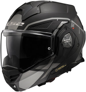 Ls2 opklaphelm ff901 advant x metryk helmet advant x metry sw gr matt gr. s