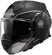 Ls2 opklaphelm ff901 advant x metryk helmet advant x metry bw gr matt size 3xl