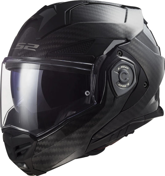Ls2 opklaphelm ff901 advant x carbon solid ff901 advant x helmet carbon black size xs