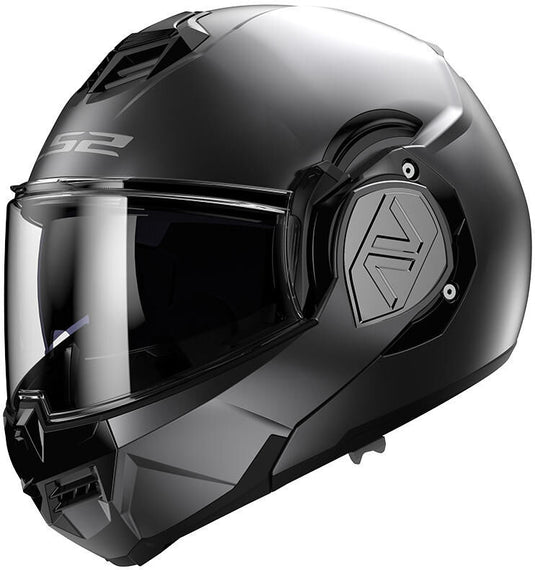 Ls2 opklaphelm ff906 advant solid helmet ff906 adv. solid xs titanium