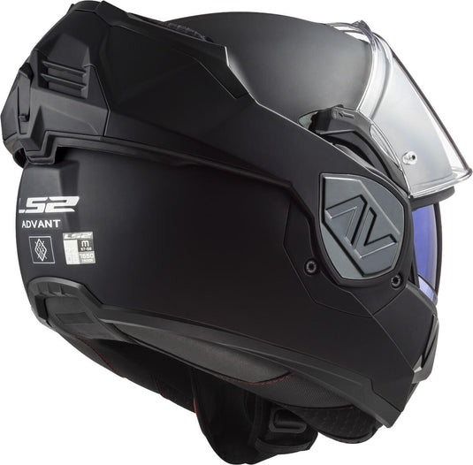 Ls2 opklaphelm ff906 advant solid helmet advant black gr. l