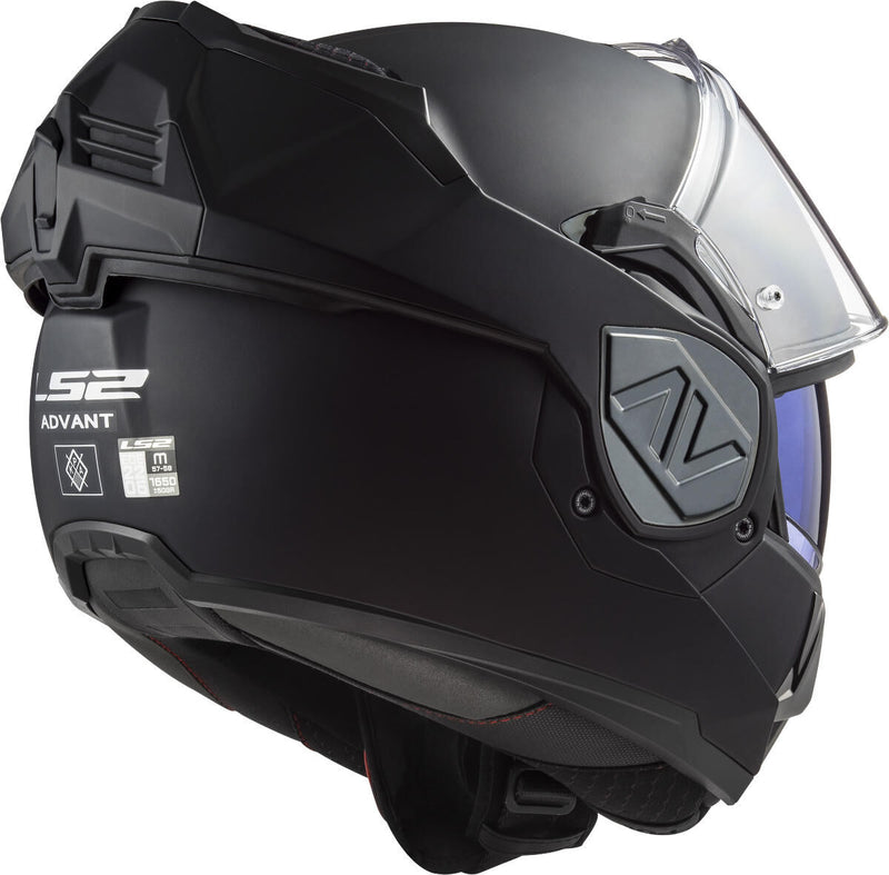 Load image into Gallery viewer, Ls2 opklaphelm ff906 advant solid helmet ff906 adv. solid xl black
