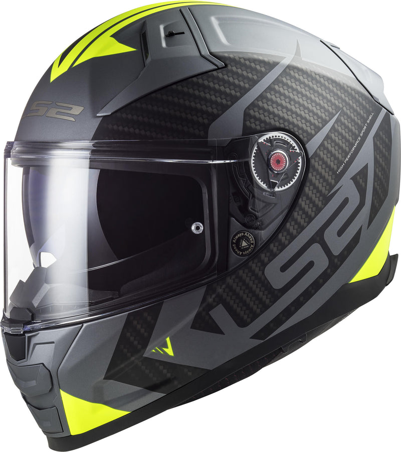 Afbeelding laden in galerijviewer, Ls2 integraalhelm ff811 vector ii splitter helmet ff811 vect. ii spl. xxl tit. yellow
