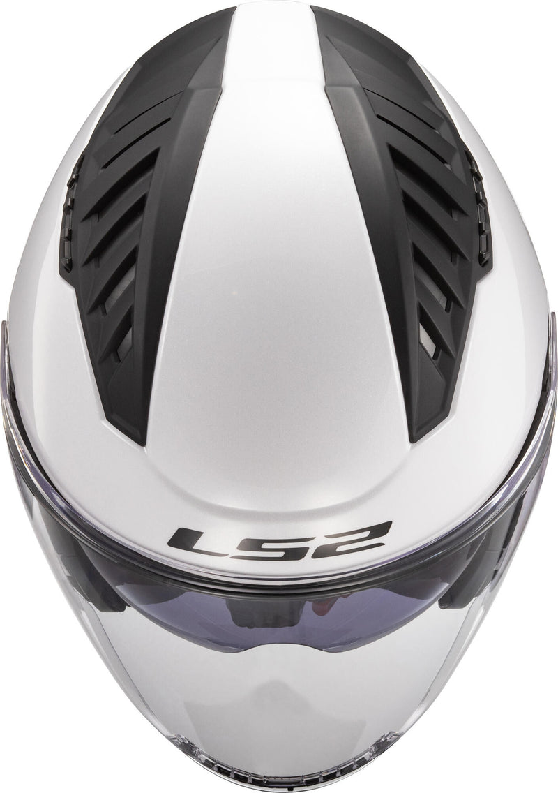 Load image into Gallery viewer, Ls2 jethelm of600 copter ii solid helmet copter ii soli white gr. s
