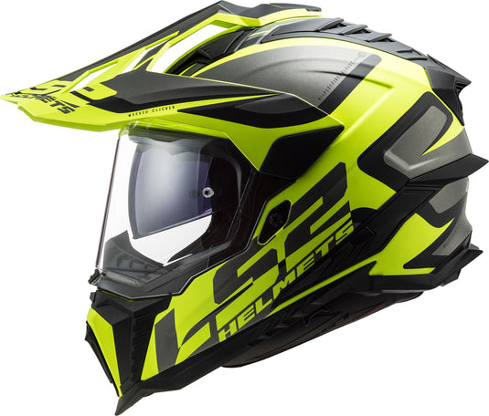 Ls2 endurohelm mx701 explorer alter helmet mx701 explorer alter m bl. yel.matt