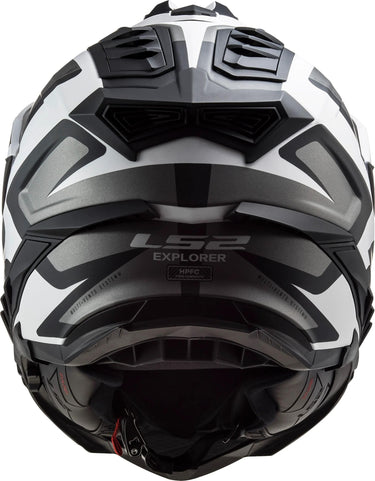 Ls2 endurohelm mx701 explorer alter helmet explorer age bw white matt gr. l