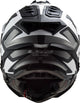 Ls2 endurohelm mx701 explorer alter helmet explorer age bw white matt gr. l
