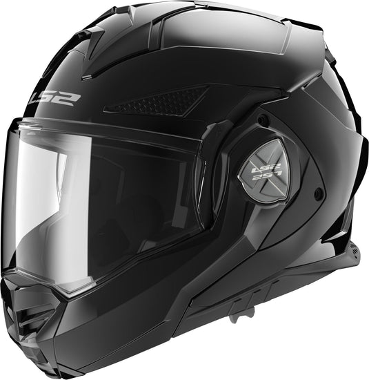 Ls2 opklaphelm ff901 advant x solid helmet advant x solid black gr. xl