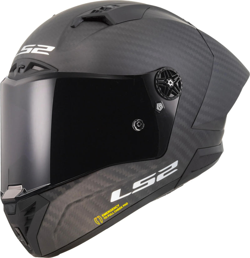 Load image into Gallery viewer, Ls2 integralhelm ff805 thunder carbon gp aero helmet thunder gp aer black matt gr. xl

