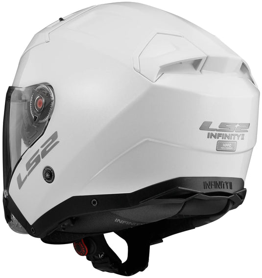 Ls2 jethelm of603 infinity ii solid helmet infinity ii white gr. xl