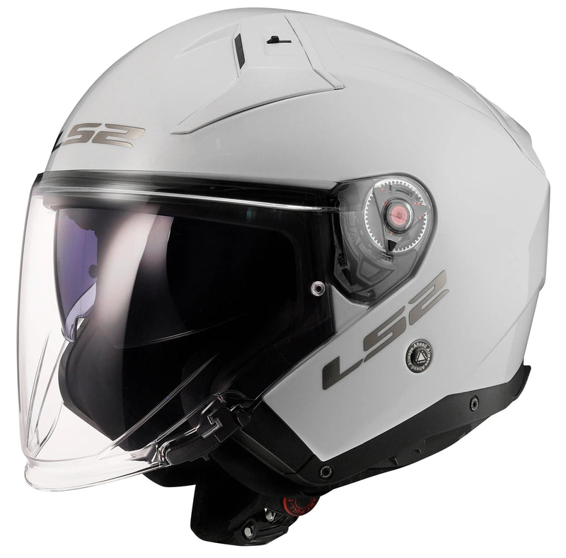 Load image into Gallery viewer, Ls2 jethelm of603 infinity ii solid helmet infinity ii white gr. xxl
