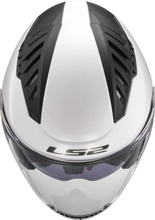 Ls2 jethelm of600 copter ii solid helmet copter ii soli white gr. s