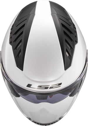 Ls2 jethelm of600 copter ii solid helmet copter ii soli white gr. m