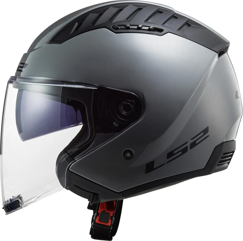 Load image into Gallery viewer, Ls2 jethelm of600 copter ii solid helmet copter ii soli nardo gray gr. s
