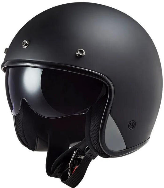 Ls2 jethelm of601 bob ii solid helmet of601 bob ii black matt gr. xl