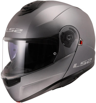Ls2 opklaphelm ff908 strobe ii solid helmet strobe ii ff90 solid ti matt gr. s